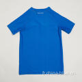 T-shirt UV d&#39;été tricoté de garçon